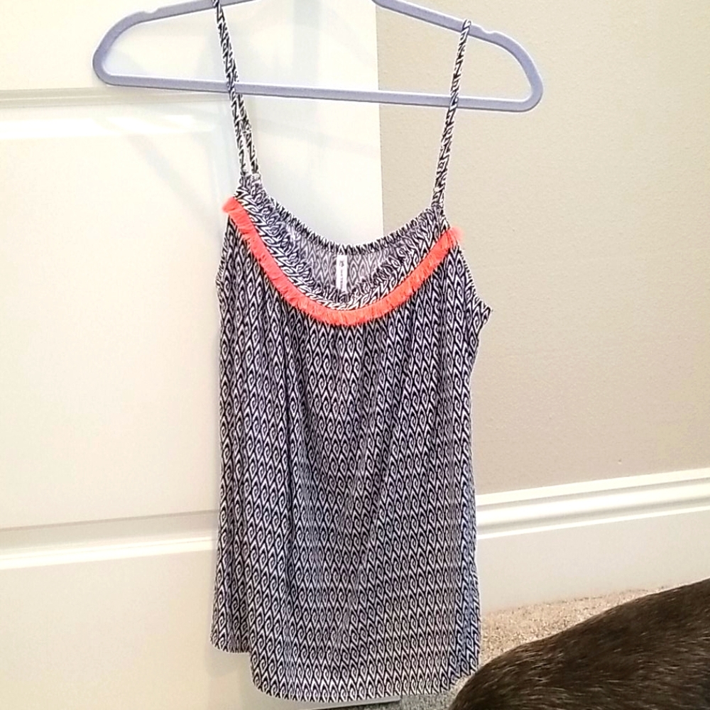 Spaghetti strap tank